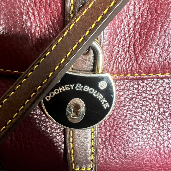 Dooney & Bourke Maroon Crossbody - Picture 4 of 4